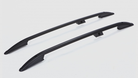 Рейлинги Сan Auto (NIQA.73.2090) Crown Black со сверлением кузова для Nissan Qashqai J10, J11 2006+ от магазина ФаркопРос